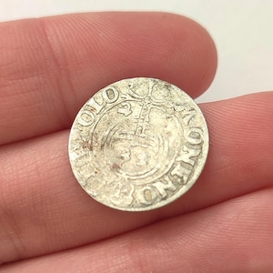 1625 Lithuania Poland Silver Coin: Sigismund III, 1 Półtorak