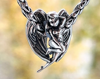 Angel of Love Charm, Sterling Silver Fits Pandora Bracelet