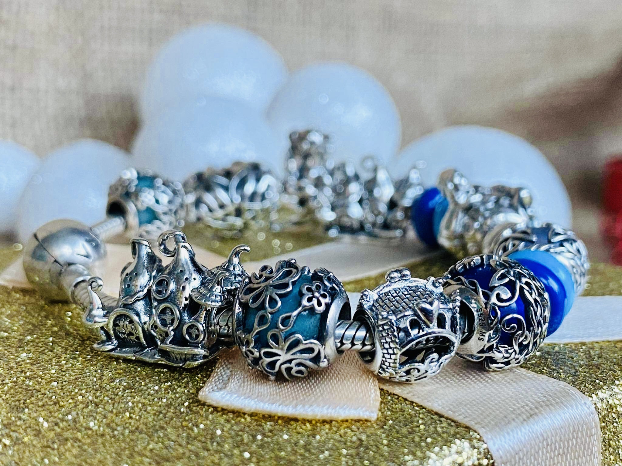 PANDORA（パンドラ） ブレスレット Pandora ME メタルビーズ ＆ リンク