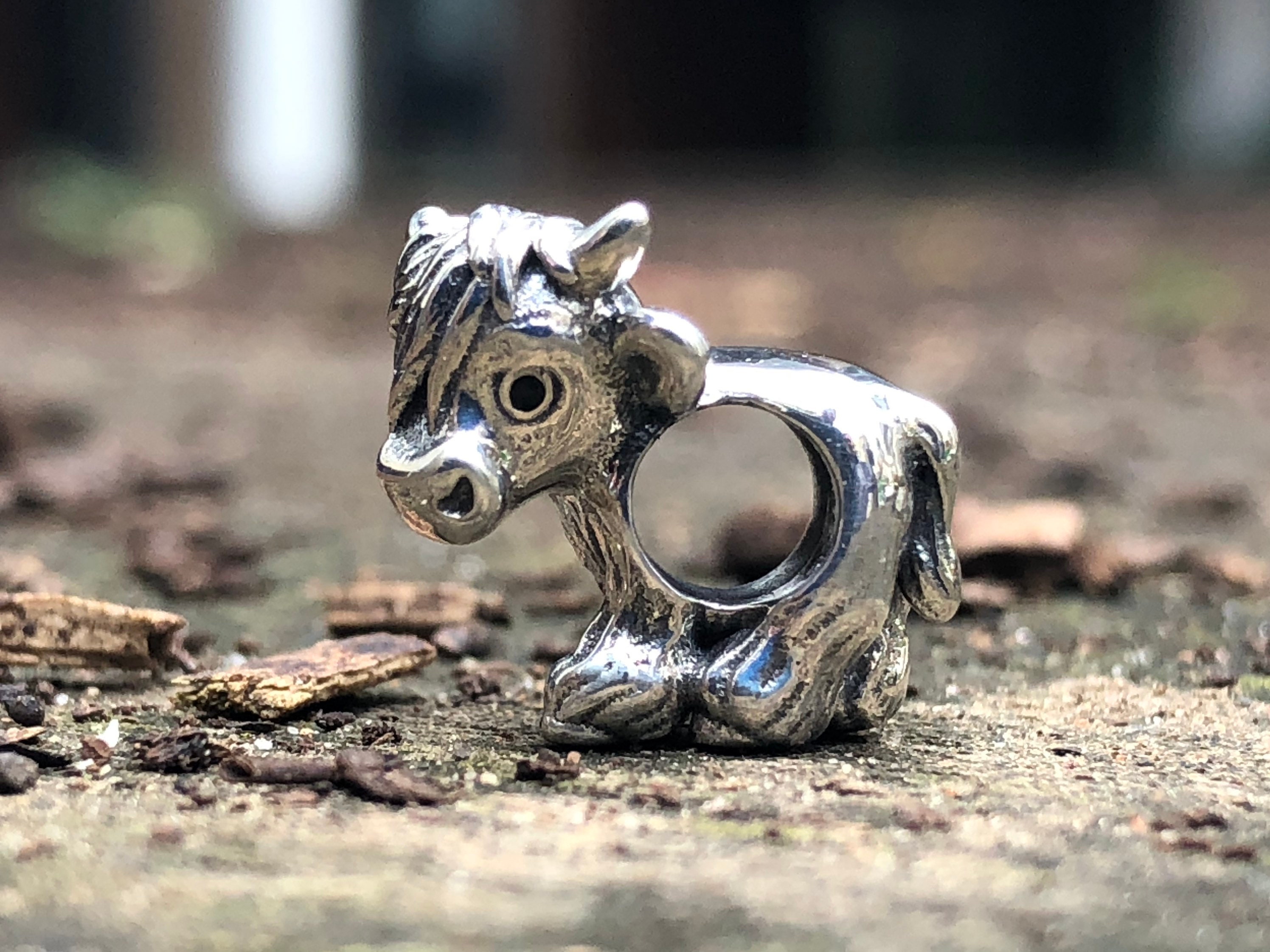 Cute Cow 925 Sterling Silver Pandora Fit Charm 