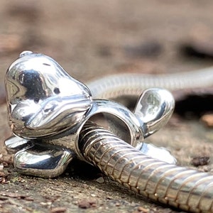 Twisty the Platypus Charm for Bracelet, Fits Pandora, Aurora Charm, 925 Sterling Silver, Cute and Cuddly Collection, Aussie Wildlife