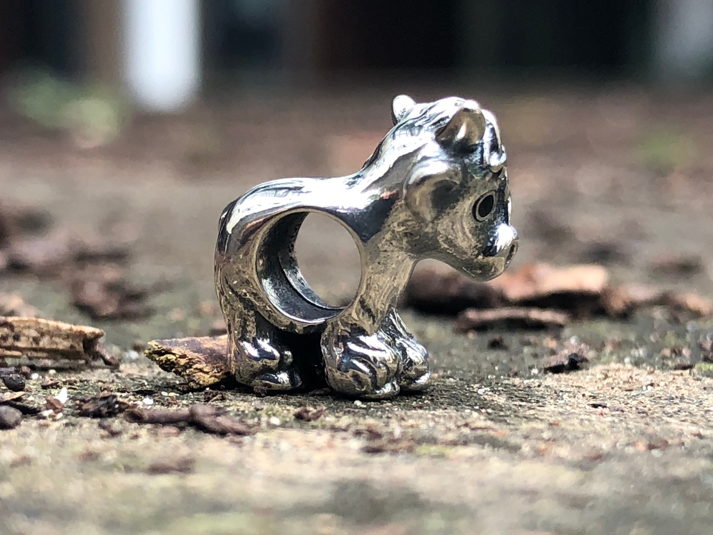 Scotch the Cow Charm 925 Sterling Silver Fits Pandora Bracelet