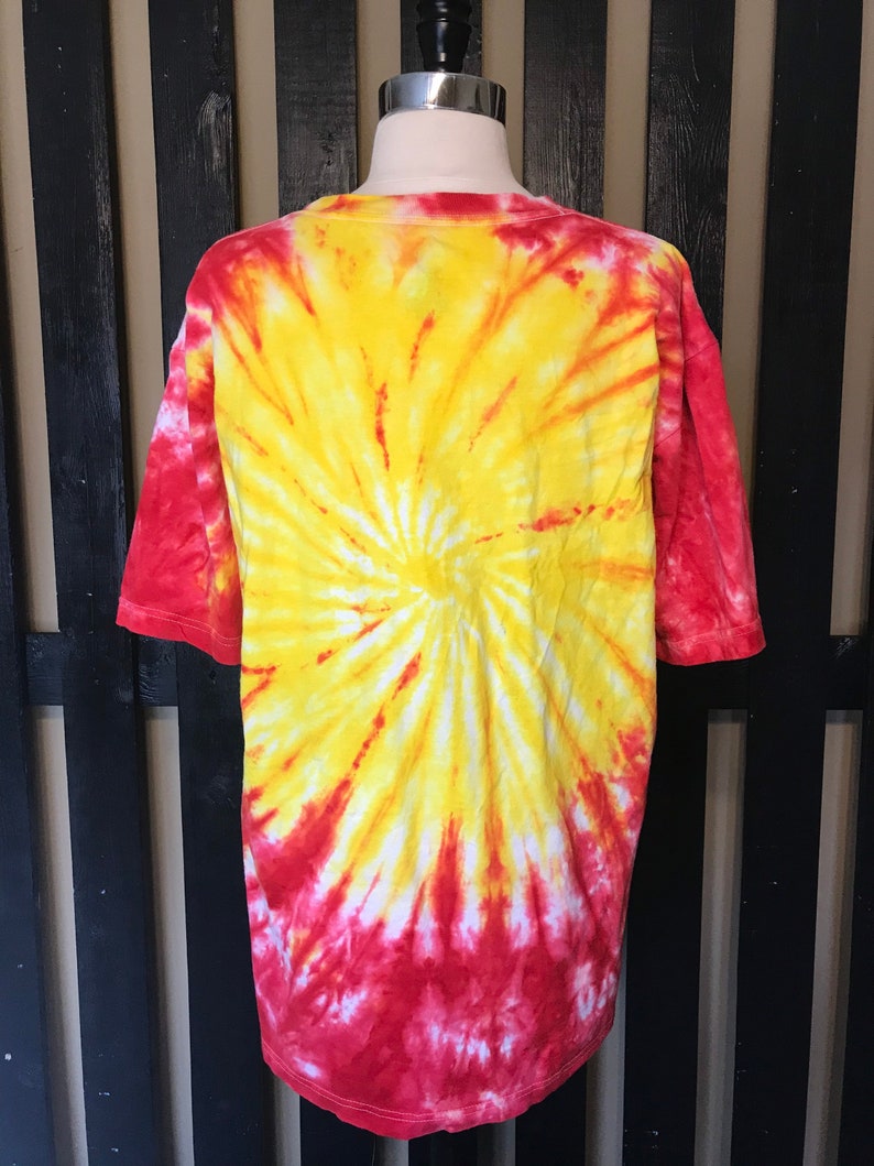 Upcycled NCAA Tennessee Volunteers Tie Dye Unisex Large