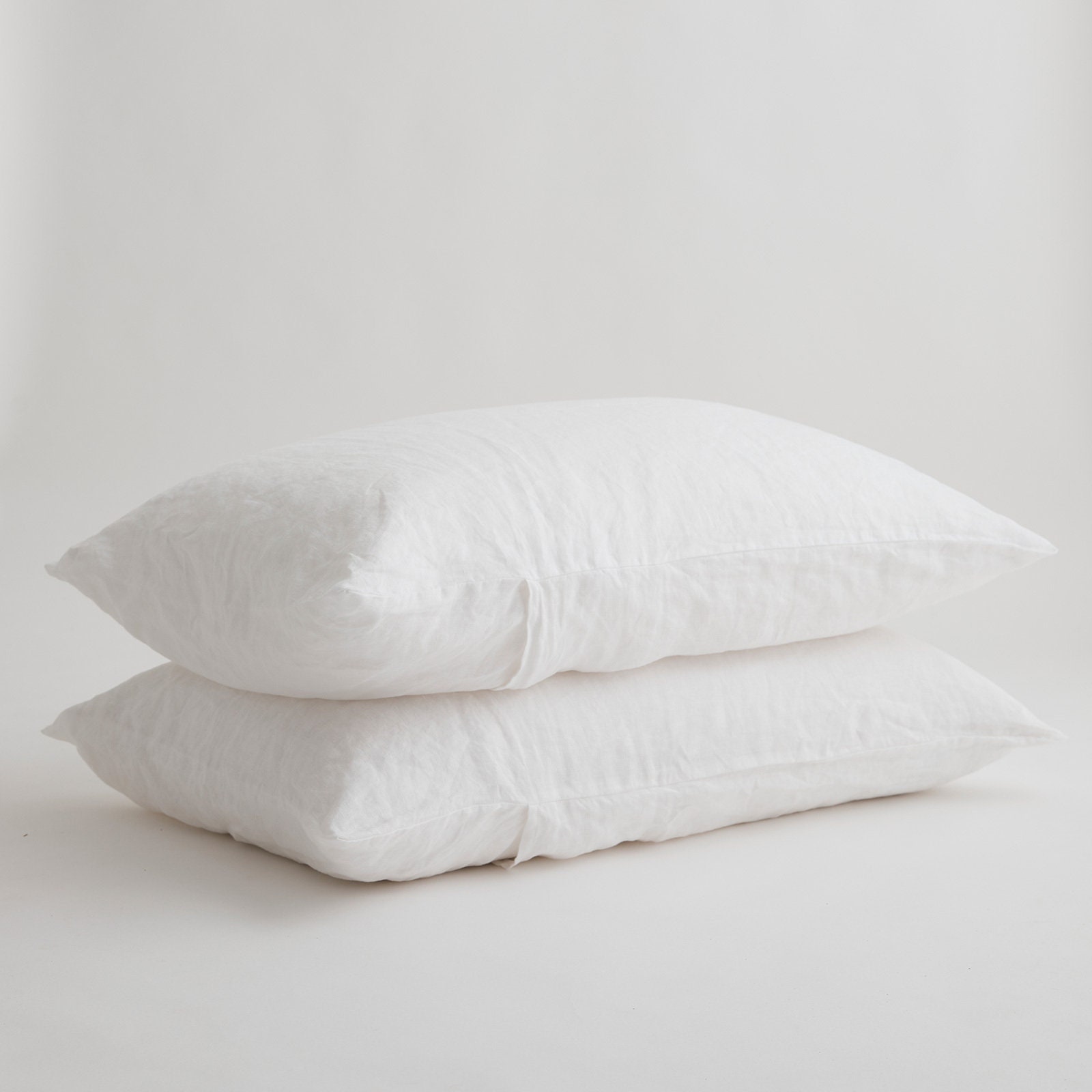 White Sheet Set / White Cotton Bedding Set / 1 Flat 1 Fitted Etsy