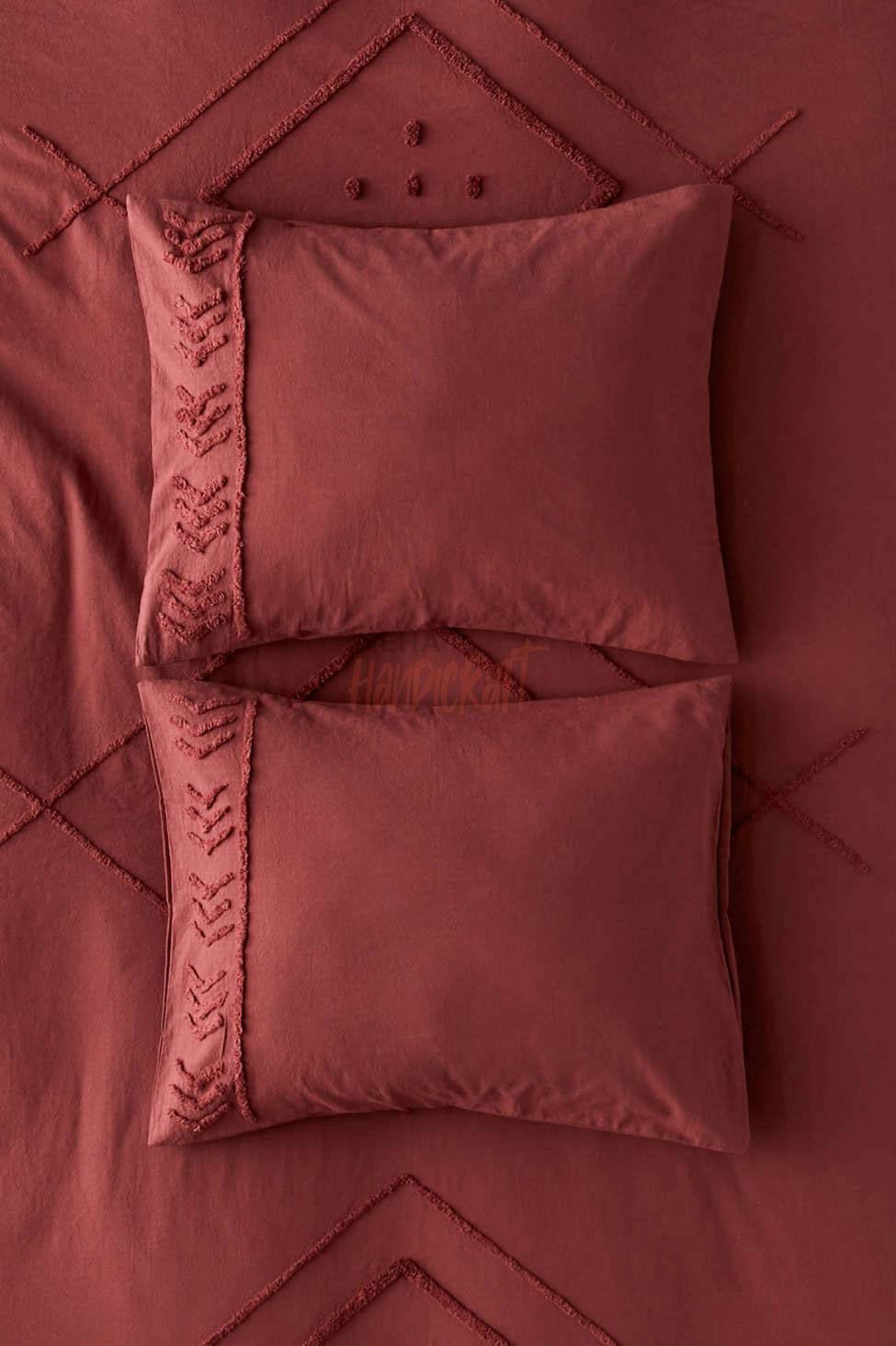 Rust Duvet Cover / Rust Color Duvet Cover With Matching Pillow Etsy