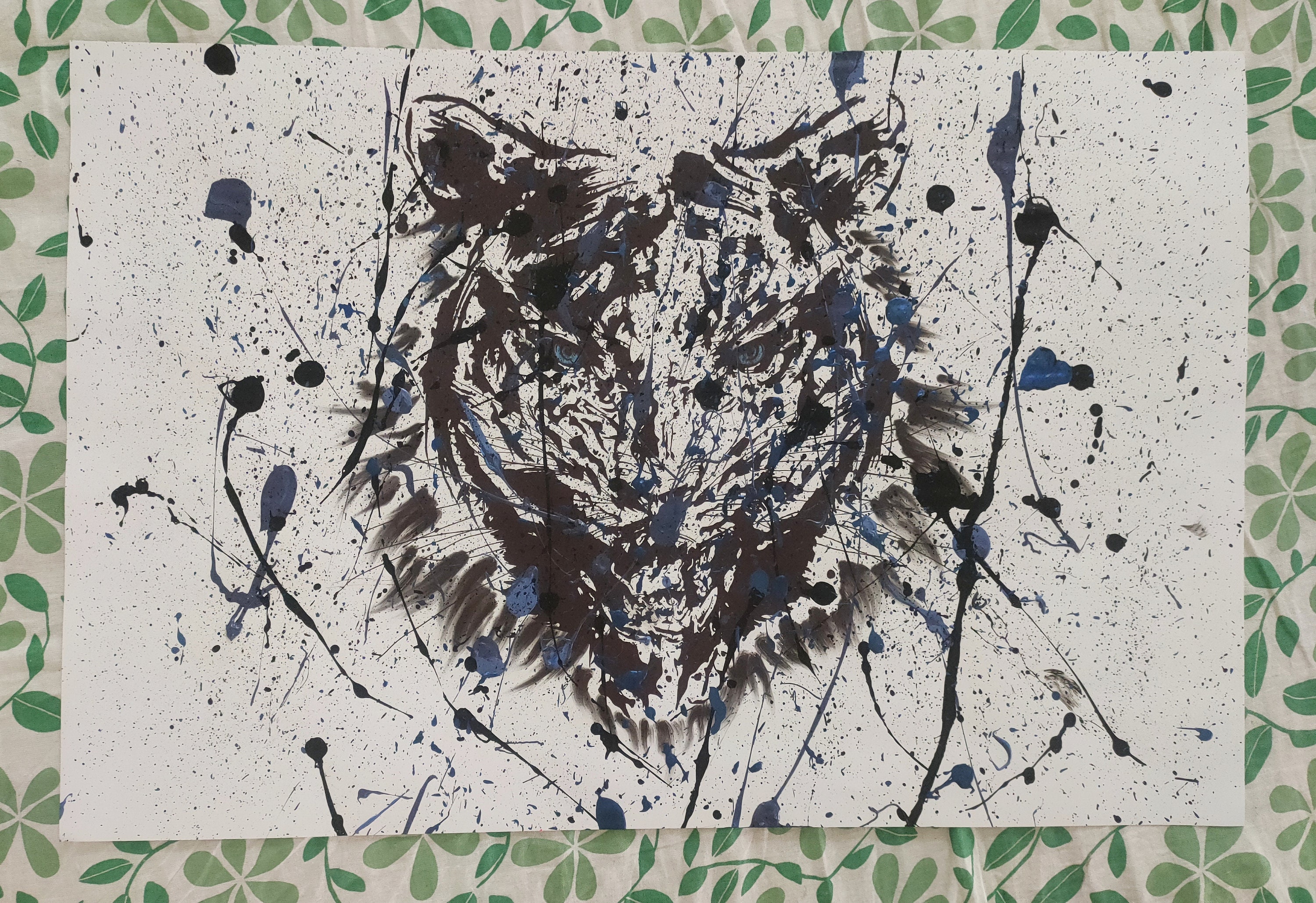 Affiche Illustration Tigre Personnalisée