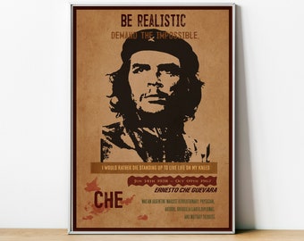 Che Guevara Quote Etsy Che Guevara Quote Etsy