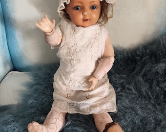 Antique Simon & Halbig K*R W. German Bisque Doll 55 (circa 1900