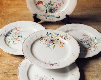 Villeroy & Boch Design 1900 Art Nouveau Porcelain Plate #5 Depuis