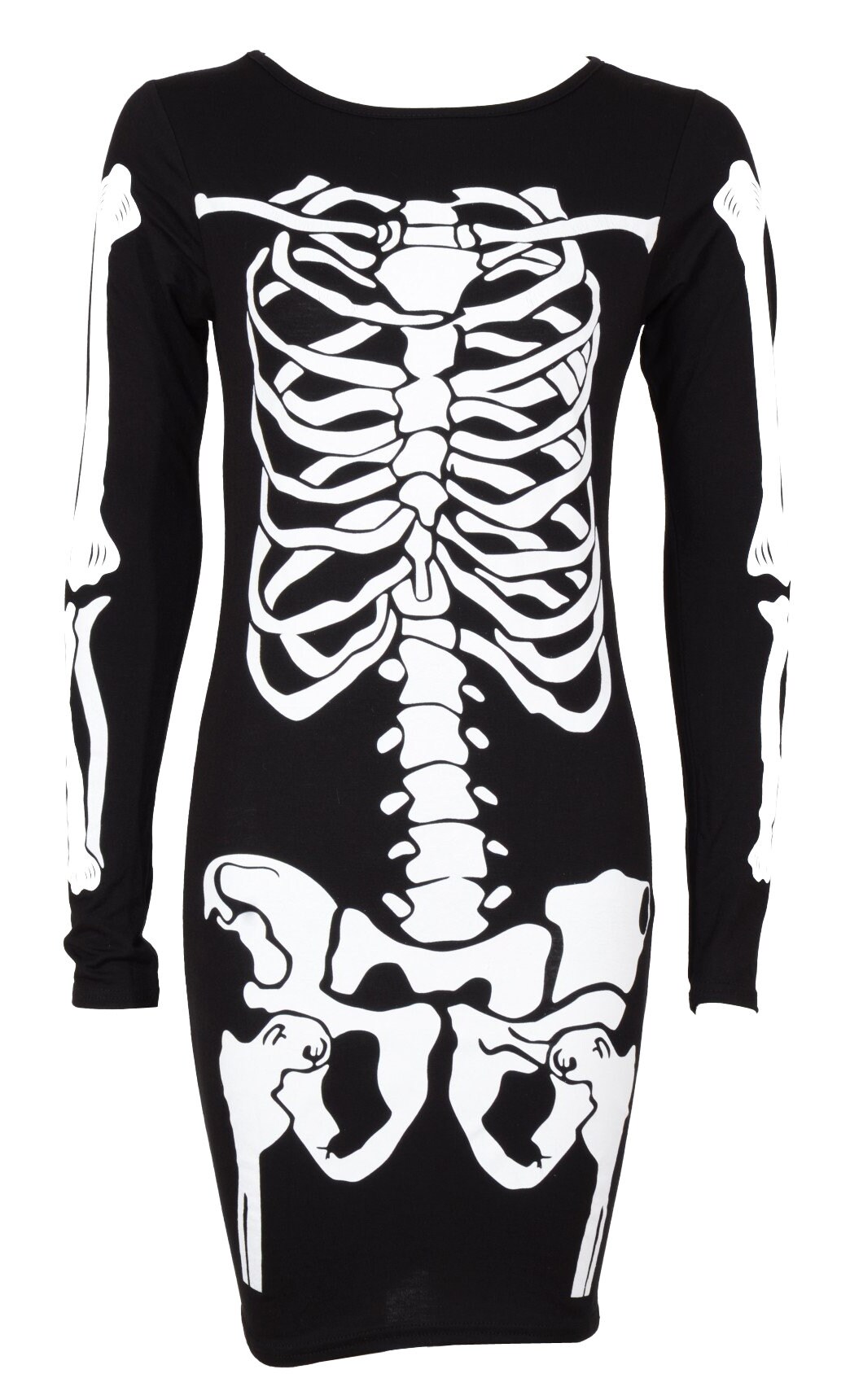 Viking Skull Bodycon Dress main image 0