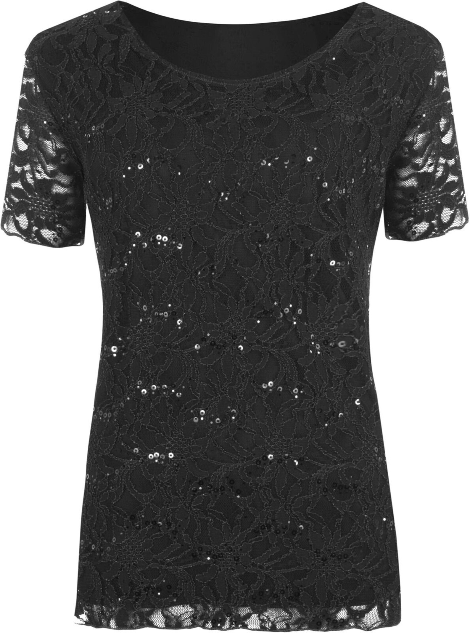 Plus Womens Lace Sequin Lined Sleeve Shiny Party Crochet Top - Etsy UK