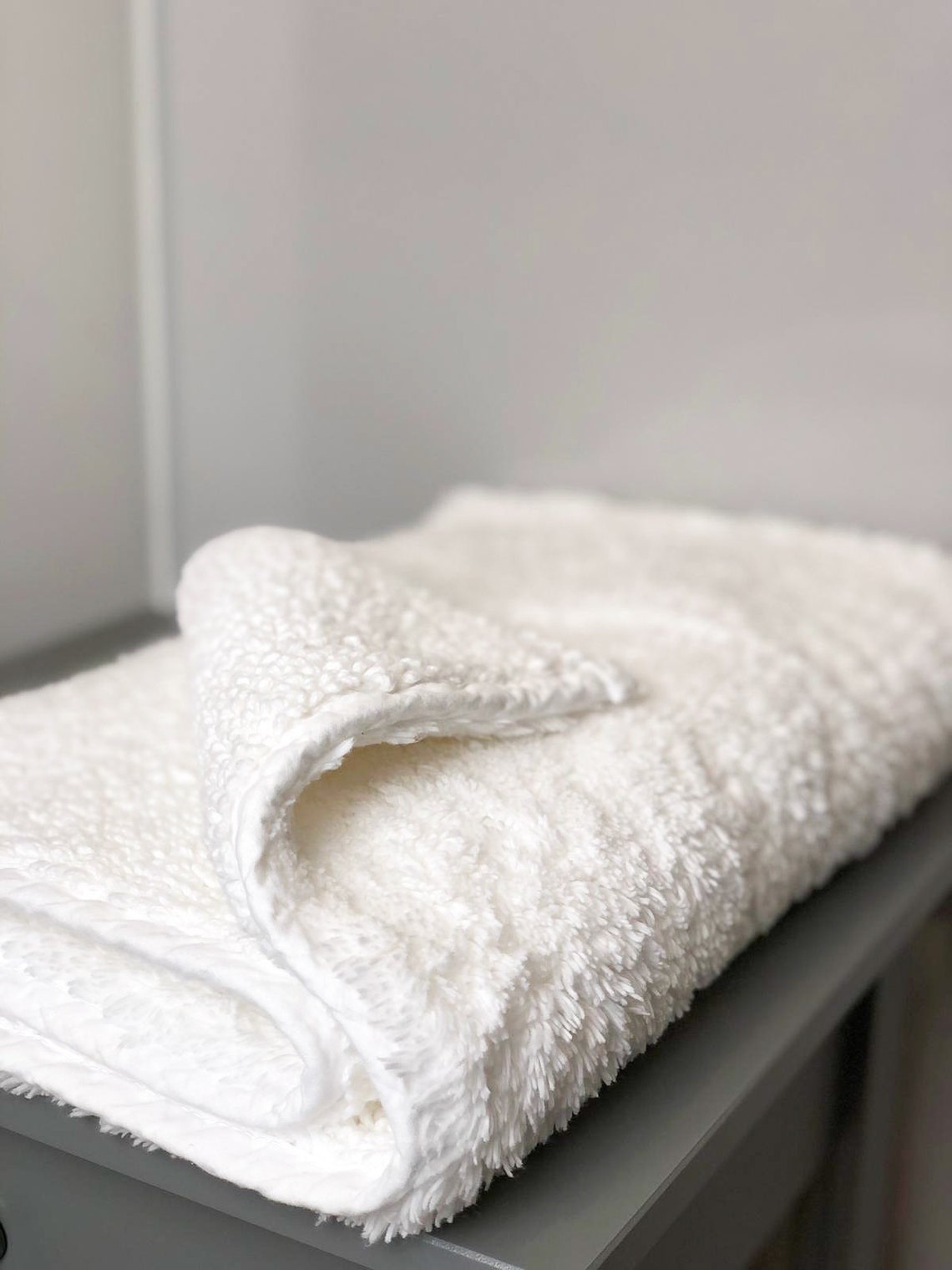 Double Sided Fluffy Bath Rug Luxury Boutique Hotel Ultra Etsy