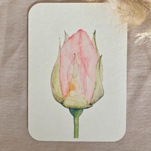 Yoga Blütenzauber, Yogapose Adler, Blume Calla, Drachenwurz, Asana, Kunstdruck, DIN A6, Postkarte, Yogakarte