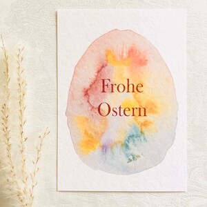 Osterkarte "Osterei" - Grußkarte - Postkarte - Ostern