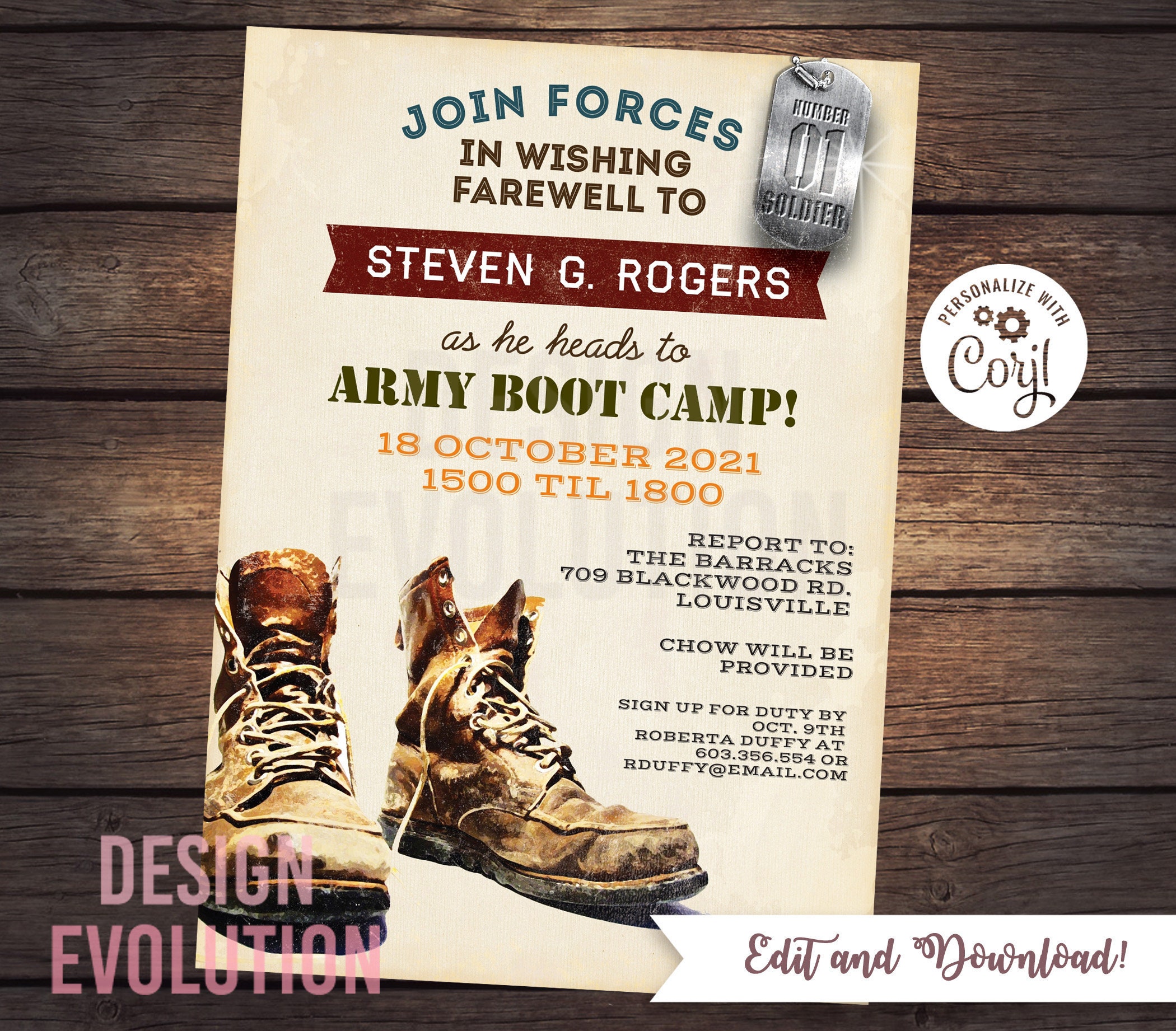 Sign displaying Boot Camp, Internet Concept Military training camp