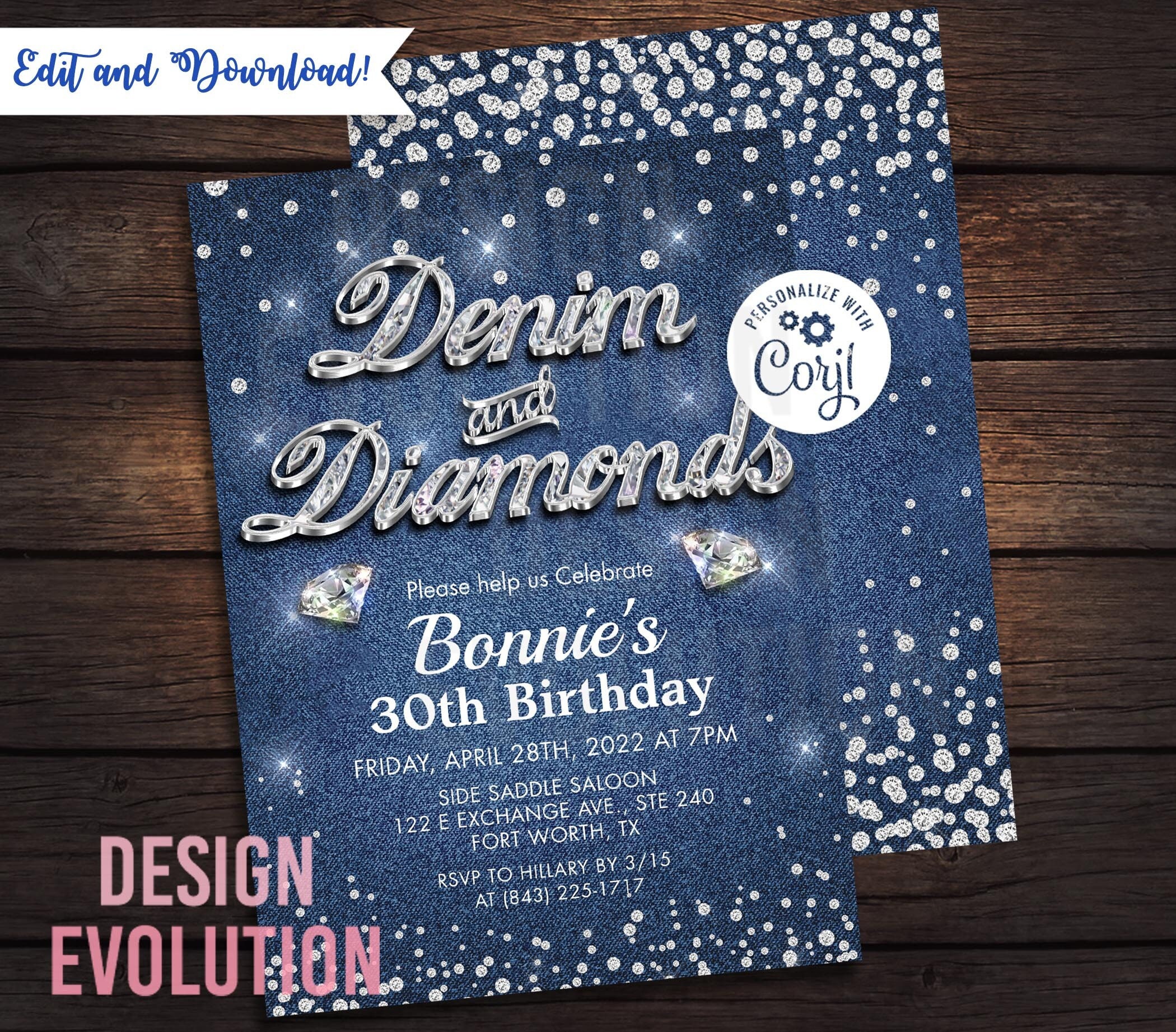 Top 135+ denim and diamonds theme party best