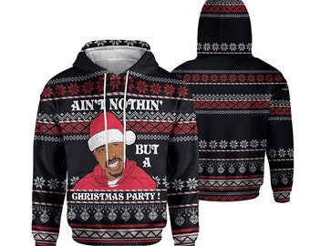 2pac christmas sweater