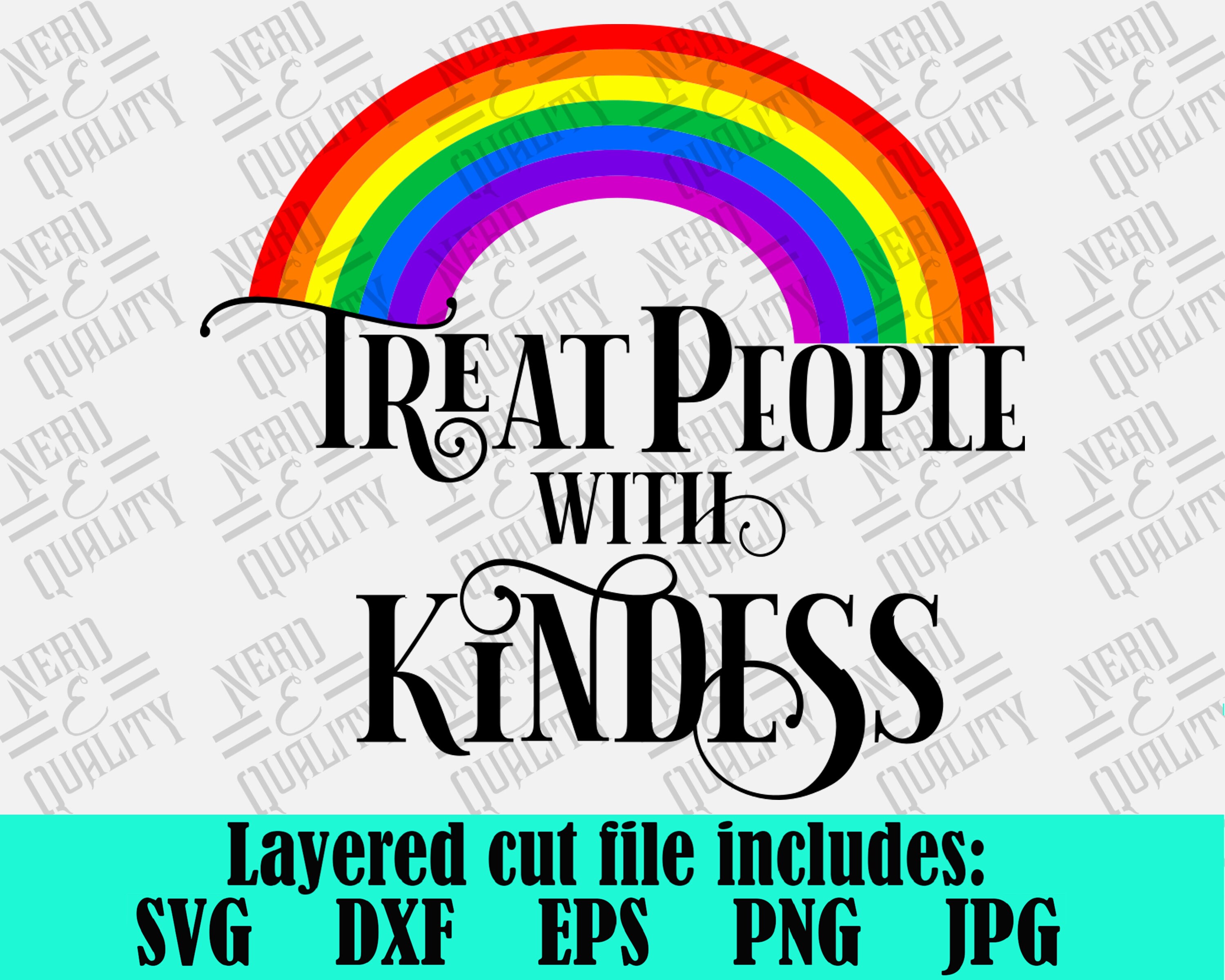 Download Treat People With Kindness Svg Funny Smile Png Love Png Family Mood Treat People Svg Drawing Illustration Art Collectibles Vadel Com