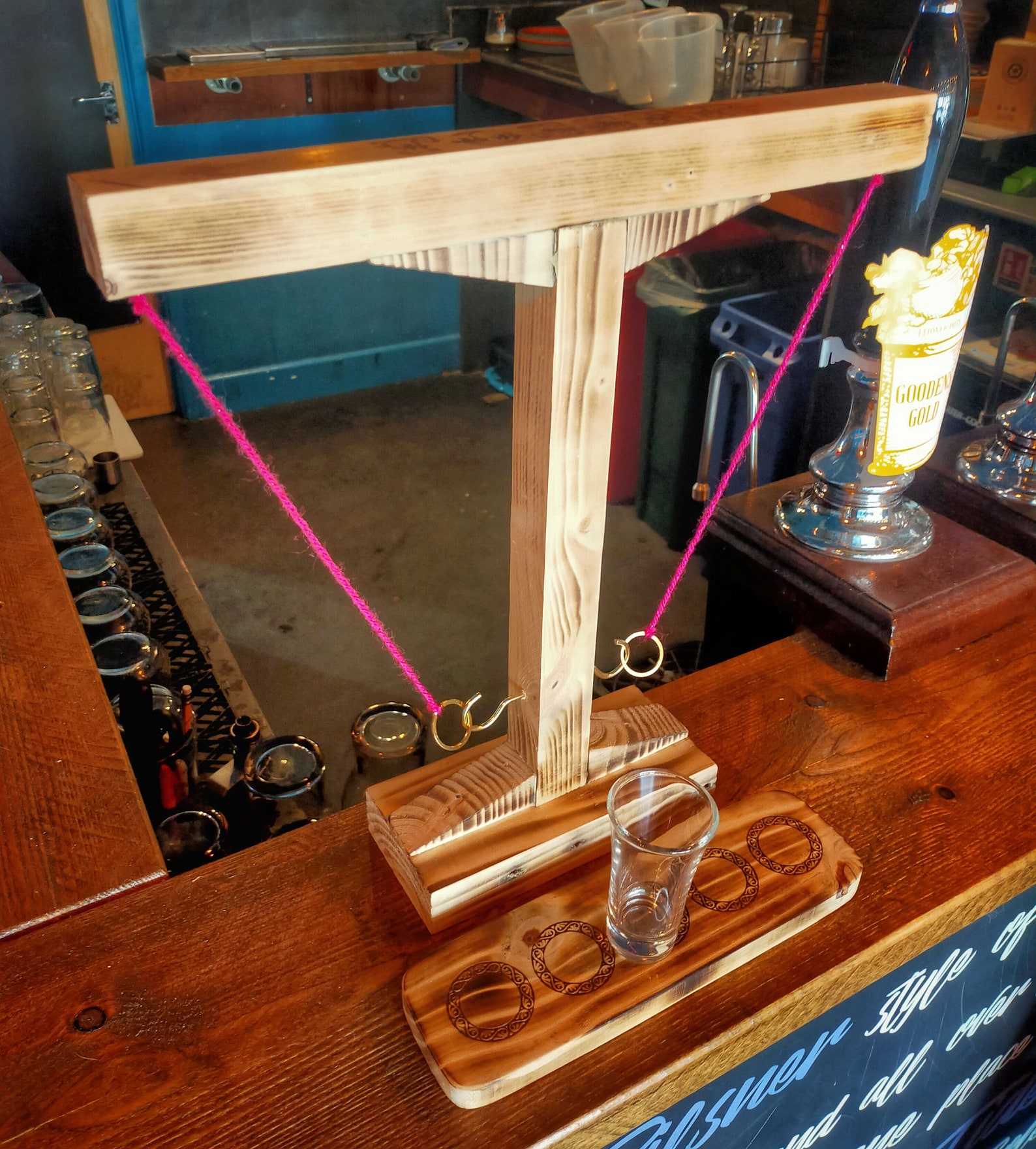 Personalised Branded Ring Toss Bar Game Drinking Game Etsy