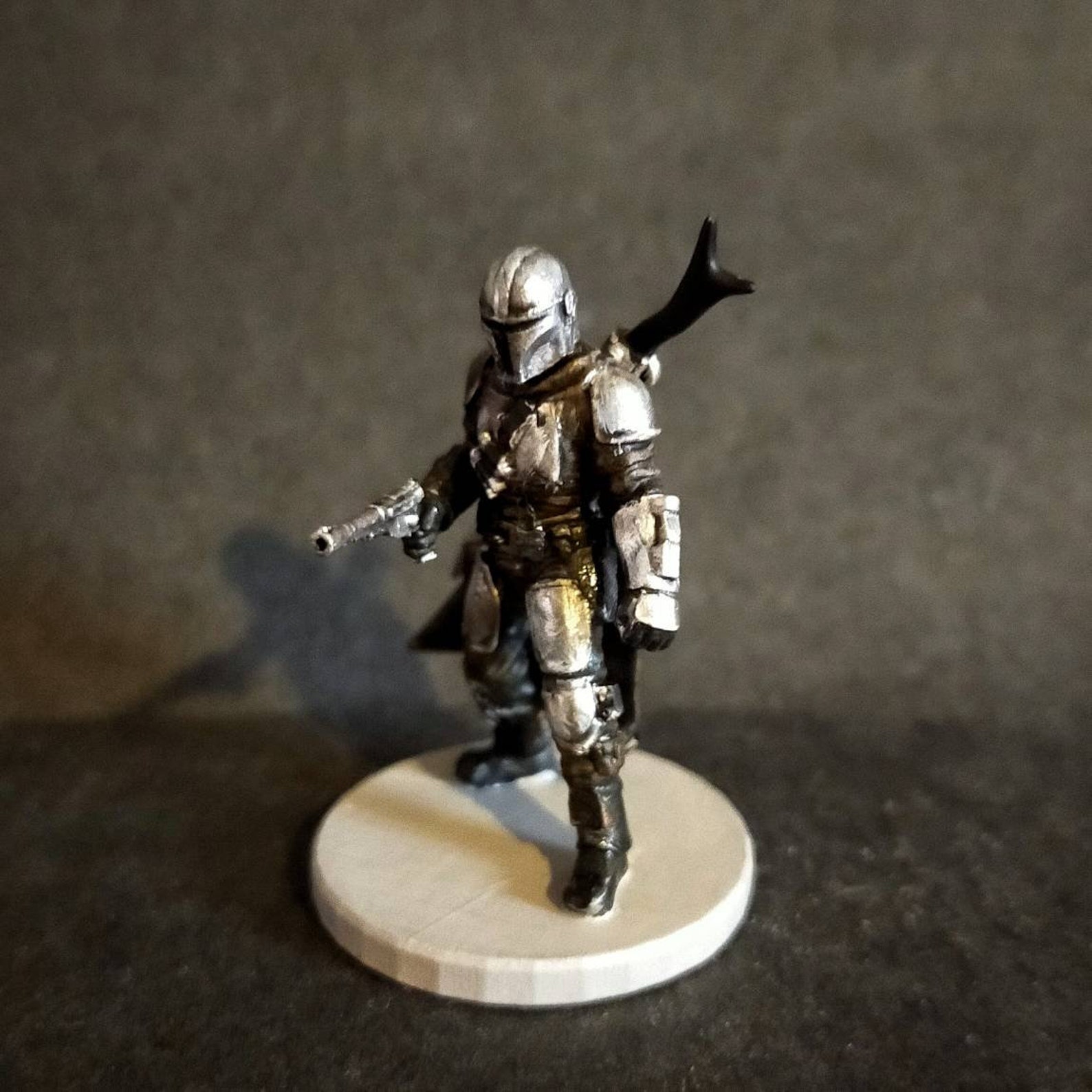 Handpainted Mandalorian Star Wars Legion Miniature Din Etsy