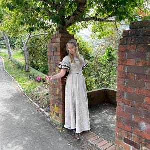 1840 Victorian Inspired Dress