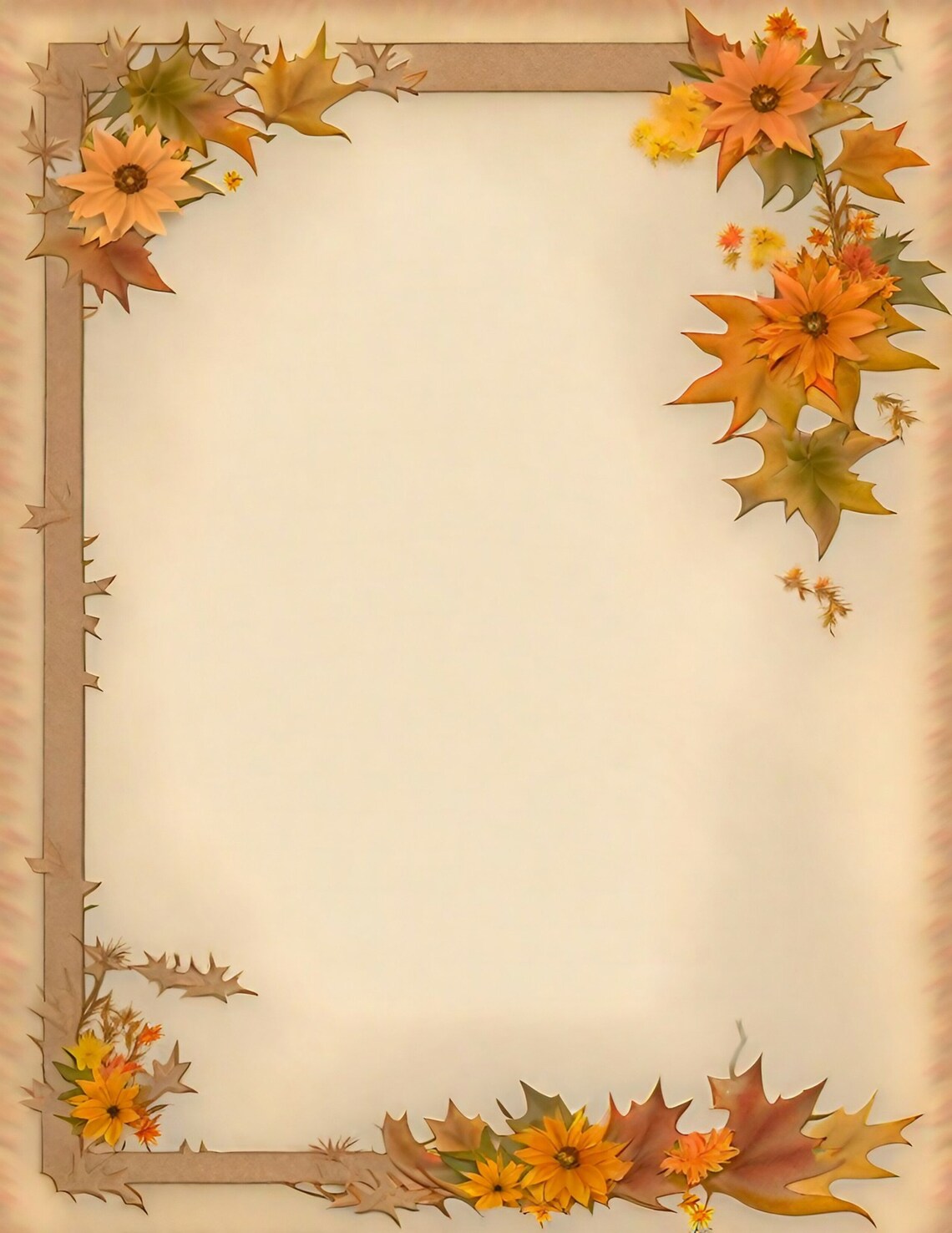 Autumn Leaves Junk Journal, Fall Junk Journal Pages, Autumn Basic Pages ...