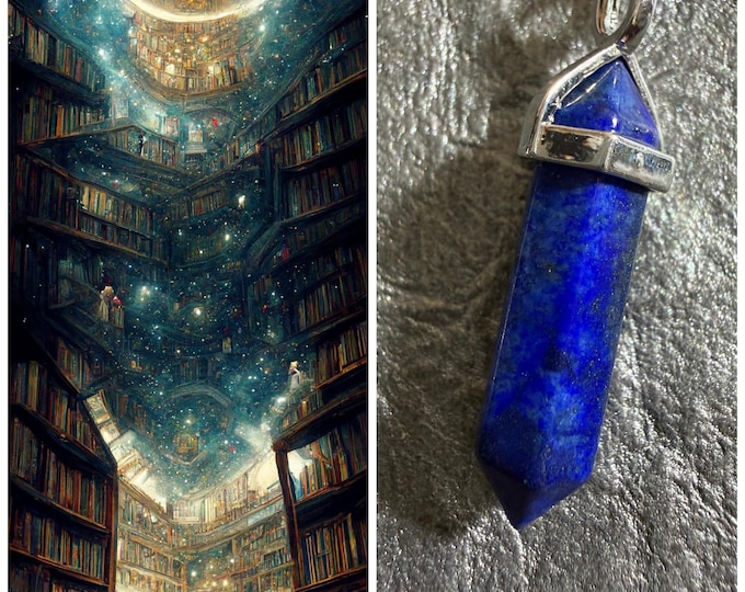Endless Library Astral Realm Portal, PERSONAL astral realm for you AND your companions, Astral Real Estate, Enchanted Necklace