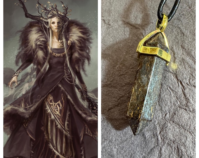 Hel Direct Portal, Portal to the Norse Goddess of the underworld, Astral Link, Enchanted Necklace