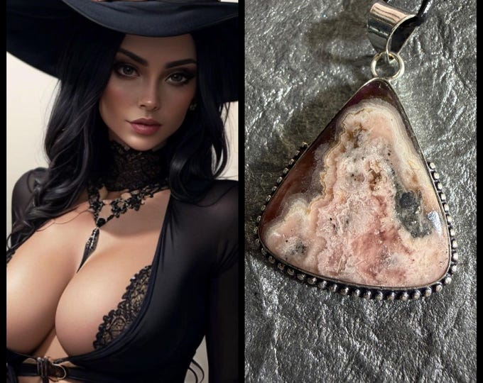 Greek Necromantic Witch Spirit Companion "Lydia", Spirit Vessel Necklace, Tier 3