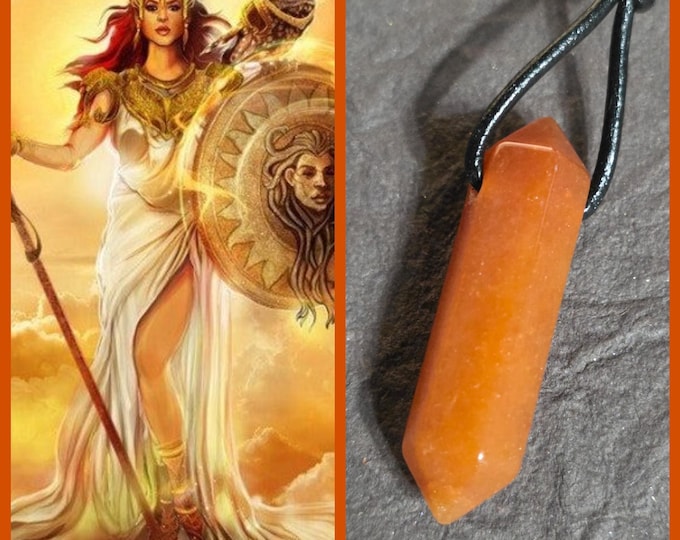 Athena Direct Portal, Portal to the Greek Goddess of Wisdom and War, Astral Link, Enchanted Necklace
