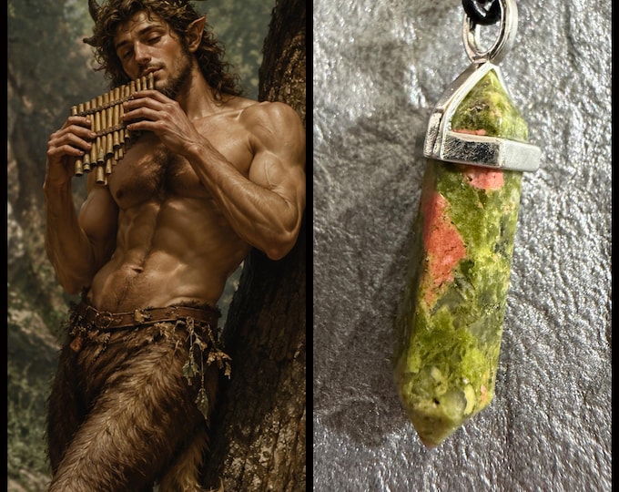 Satyr "Sulgo" Spirit Companion, Spirit Vessel Necklace, Tier 1