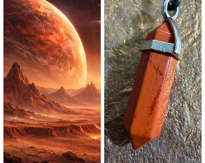 Mars Scape Astral Realm Portal, PERSONAL astral realm for you AND your companions, Astral Real Estate, Enchanted Necklace