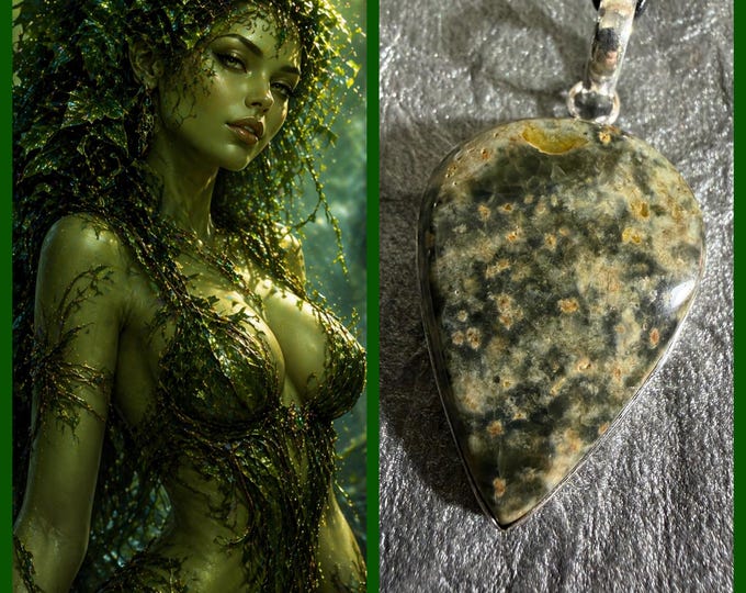 Earth Elemental Succubus "Kolgra" Spirit Companion, Spirit Vessel Necklace, Tier 3