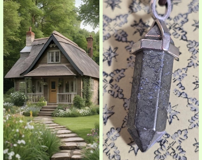 Forest Cottage Astral Realm Portal, PERSONAL astral realm for you AND your companions, Enchanted Necklace