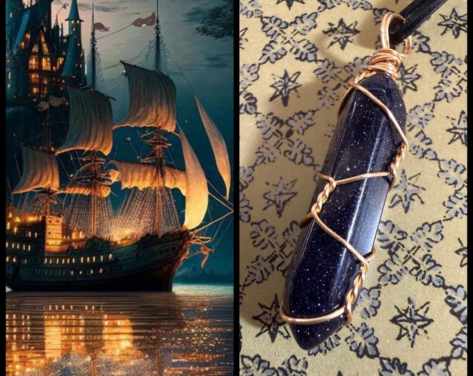 Viking Ship Astral Realm Portal, PERSONAL astral realm for you AND your companions, Astral Real Estate, Enchanted Necklace