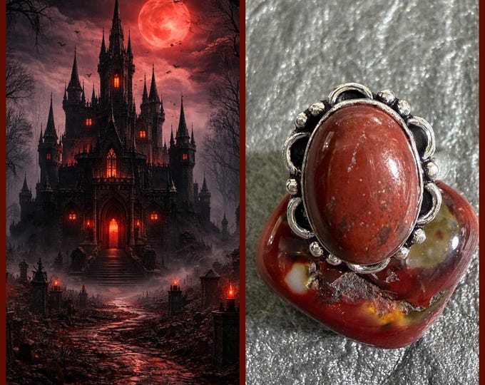 Demon Fire Castle Astral Realm Portal, Astral Real Estate, PERSONAL astral realm for you AND your companions, Enchanted Ring
