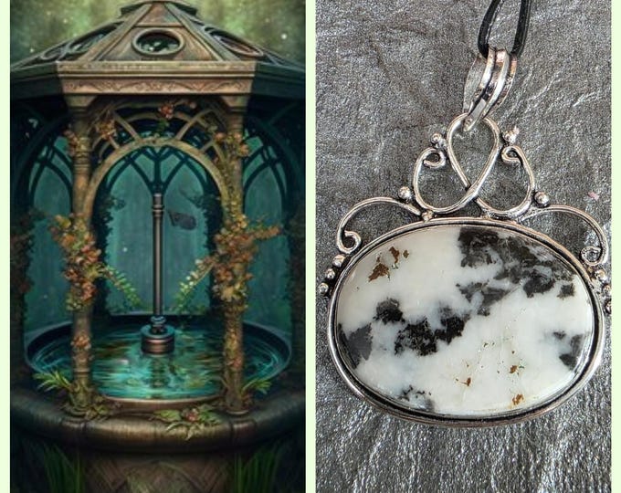 Wishing Well Manifestation Spell, Shape your reality! Enchanted Necklace, BESTSELLER 100+ sold!