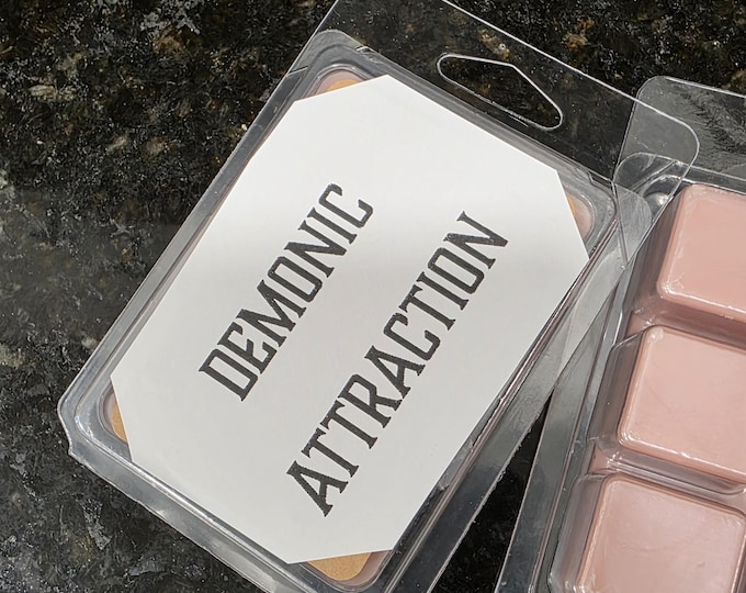 Demonic Attraction Intention Wax Melts, attract demons, demonic offering, Patchouli scented, Enchanted Wax Melts, ONE pack