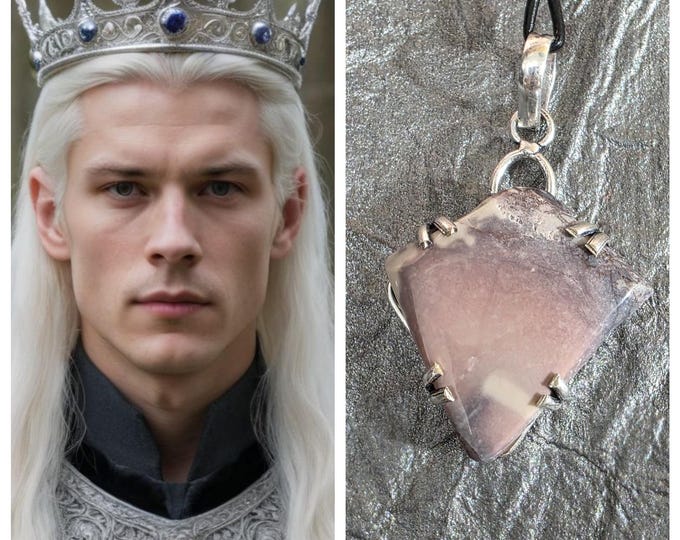 Icelandic Vampire King Incubus Hybrid "Bjartur" (bee-yahr-tour) Spirit Companion, Spirit Vessel Necklace, Tier 3