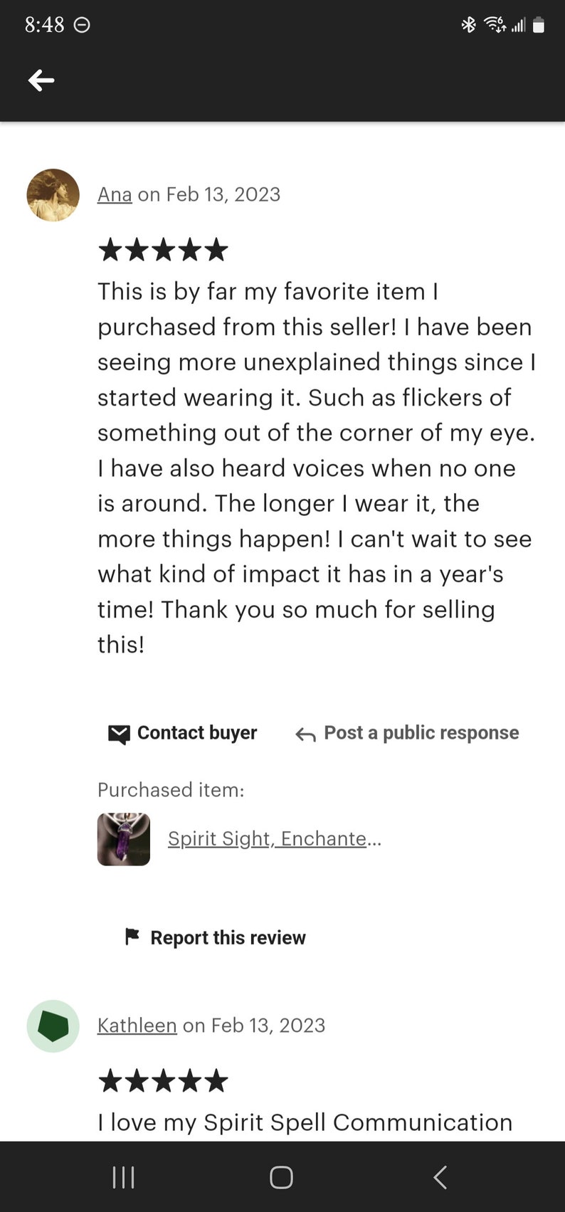 Spirit Sight Spell POWERFUL Spirit Communication Booster, Enchanted