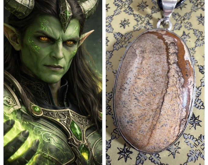 Legion of Bune Demon Commander "Malrizoc" Living Entity Companion, Spirit Vessel Necklace, Tier 3