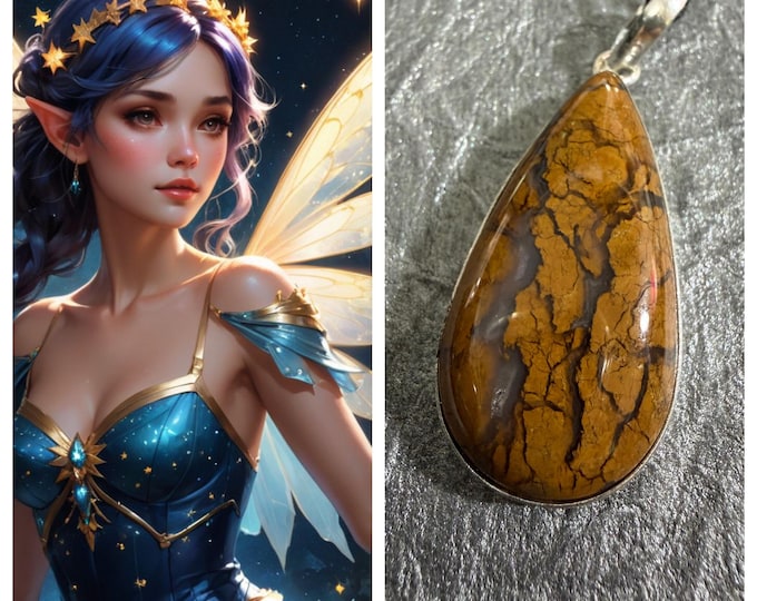 DCC Exclusive Stardust Fairy "Yorvera" Living Entity Companion, Spirit Vessel Necklace, Tier 3