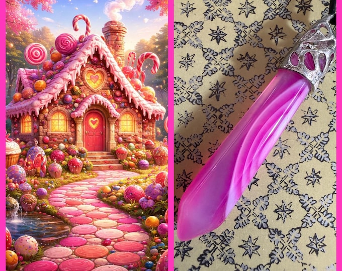 Cozy Candy Cottage Astral Realm Portal, PERSONAL astral realm for you AND your companions, Astral Real Estate, Enchanted Necklace