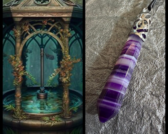 Wishing Well Manifestation Spell, Shape your reality! Enchanted Necklace, BESTSELLER 110+ sold!