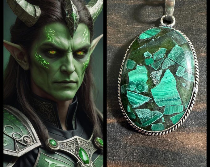 Legion of Bune Demon Commander "Vyrimm" Living Entity Companion, Spirit Vessel Necklace, Tier 3