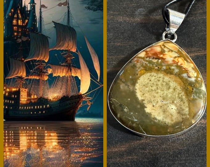 Viking Ship Astral Realm Portal, PERSONAL astral realm for you AND your companions, Astral Real Estate, Enchanted Necklace