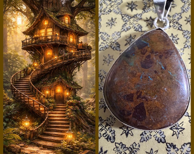 Tree House Castle Astral Realm Portal, PERSONAL astral realm for you AND your companions, Astral Real Estate, Enchanted Necklace