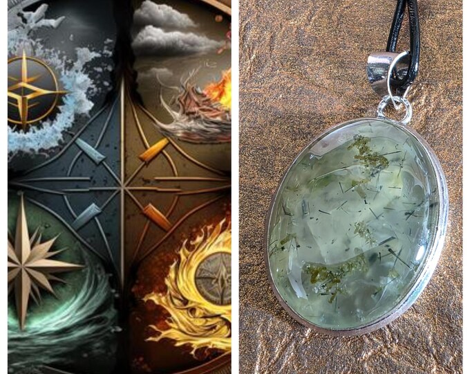 Elemental Balancing Talisman, Balance the 4 elements within you, Enchanted Necklace, BESTSELLER