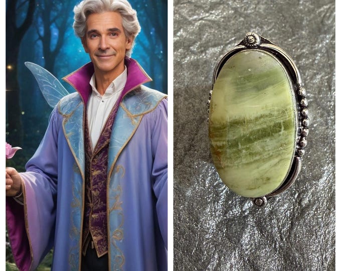 Fairy Godfather Living Entity Companion "Nelzaric" Spirit Vessel Ring, Tier 3