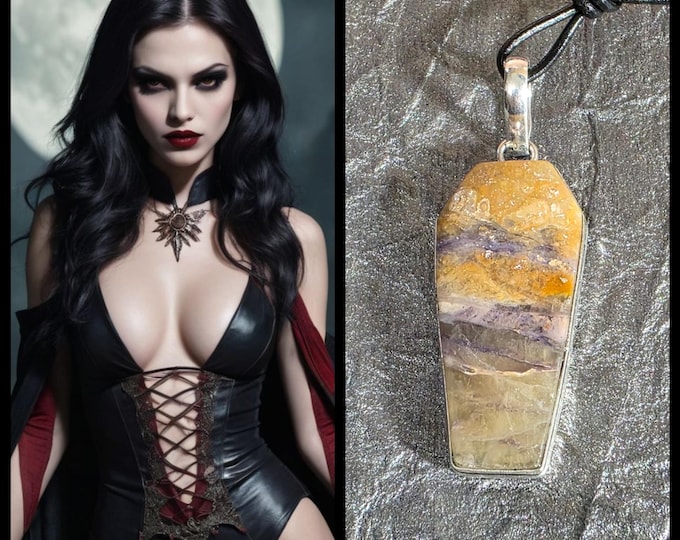 Alluring Aristocratic Vampire "Eredella" Living Entity Companion, Spirit Vessel Necklace, Tier 3
